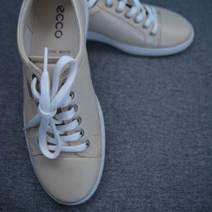 Womens ECCO Leather Sneakers
